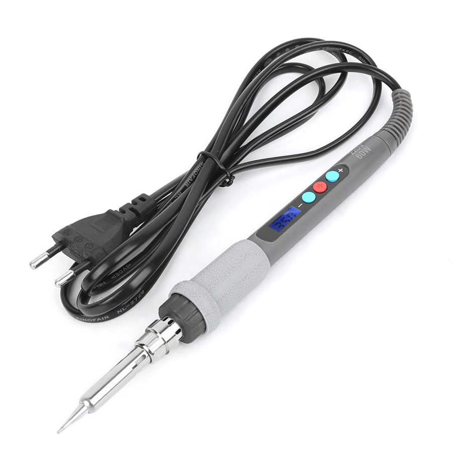 Electric Soldering Iron Portable Constant Temperature Digital LCD Display Soldering Iron 900M Series Soldering Iron Tip for