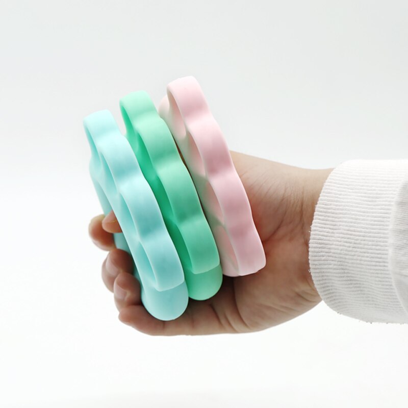 1 PCS Finger Exerciser 6 Level Hand Grip Trainer Strengthener Silicone Finger Stretcher Relieve Wrist Pain and Speed Up Recovery