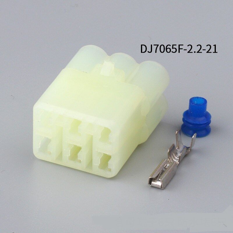 100 Set 6 Pin Hm 090 Mannelijke Vrouwelijke Motorfiets Connector Sensor Plug Auto Elektrische Connector 6189-6171 6180-6181