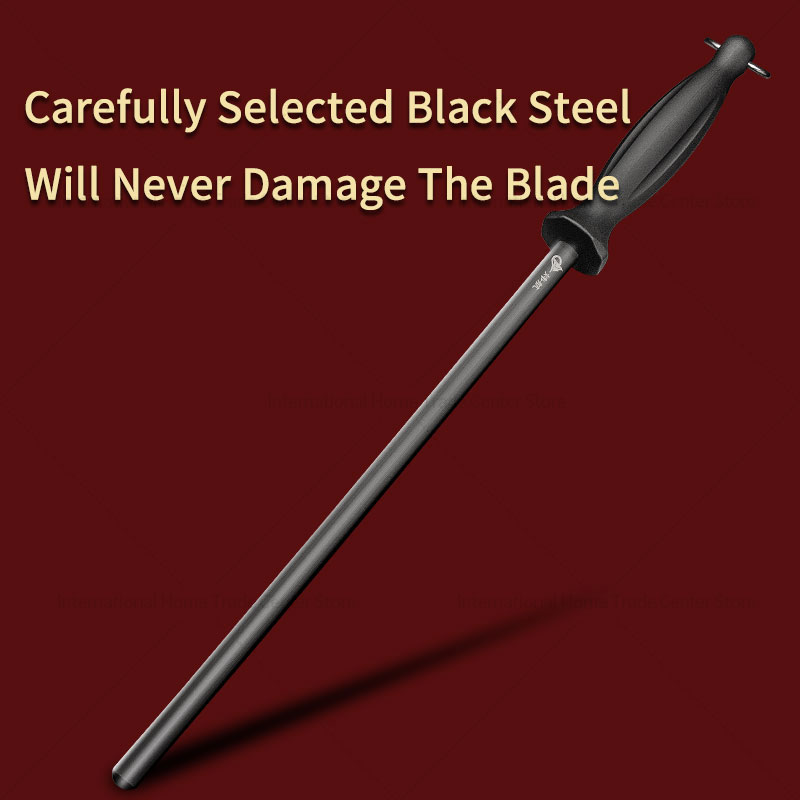 Afilador de cuchillos, varilla de afilar, varilla de afilado de acero portátil , herramienta de cocina, varilla de afilado, herramienta de cocina para el hogar