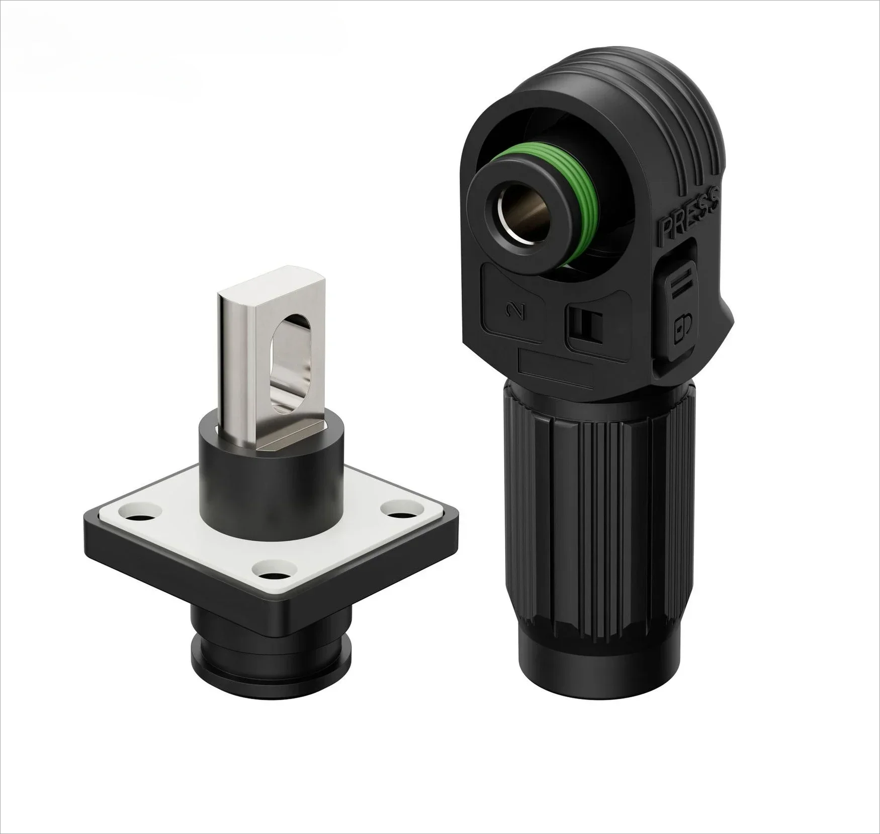 120A Single Core Energy Storage Terminal Plug Converter Cabinet Connector Photovoltaic Energy Storage Cabinet Battery Connection: Yellow