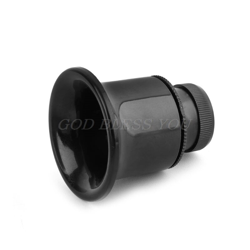 20X Jeweler Watch Magnifier Tool Monocular Magnifying Glass Loupe Lens Black