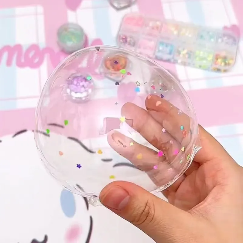 1 szt. Taśma bąbelkowa klejąca robić samodzielnego wykonania, tworzenia bąbelków, kolorowa, brokatowa, dwustronna, mocno przyczepna taśma nano-bąbelkowa