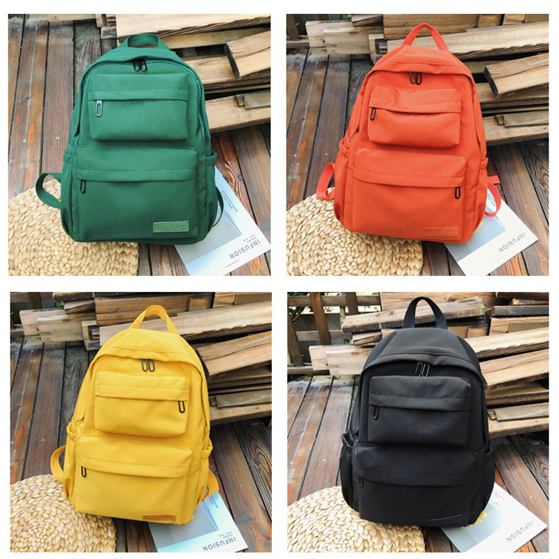 Waterproof Nylon Backpack for Women Travel Backpacks schoolobag Female School Bag for Teenage Girls Book bag Mochilas