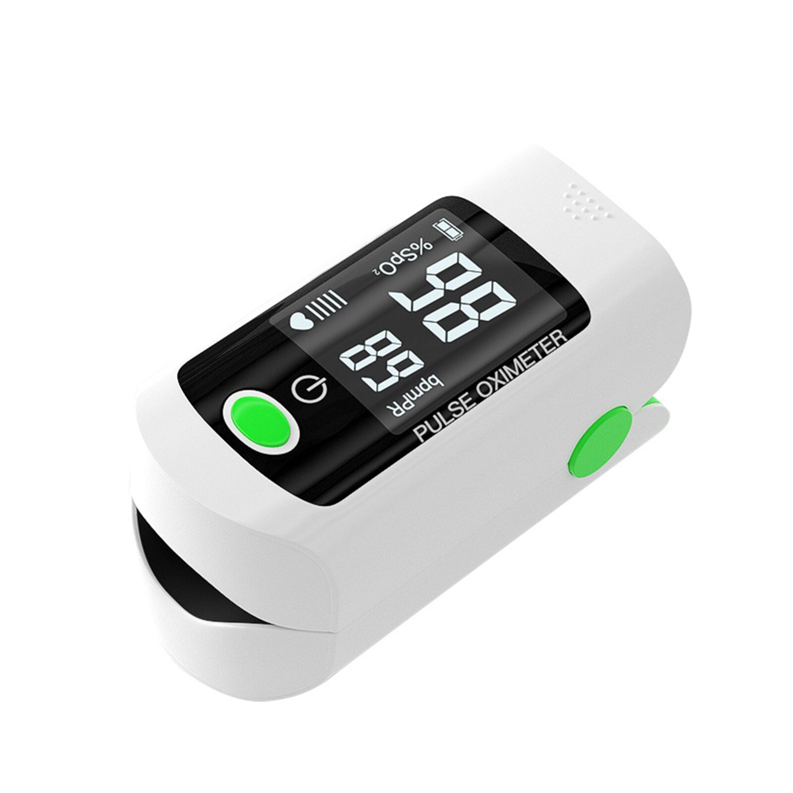 Fingertip Pulse Oximeter Blood Oxygen Saturation SpO2 & PR Monitor 8S Quick Measure Pulse Rate Measurement Meter for Home Sports