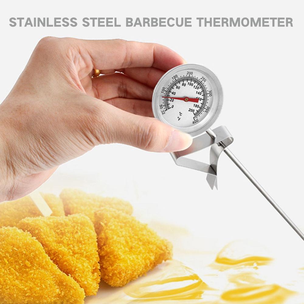 Soledi ovn termometer måler værktøj sølv husholdningssonde termometer mad 200 grader celsius madlavning bbq køkken forsyning