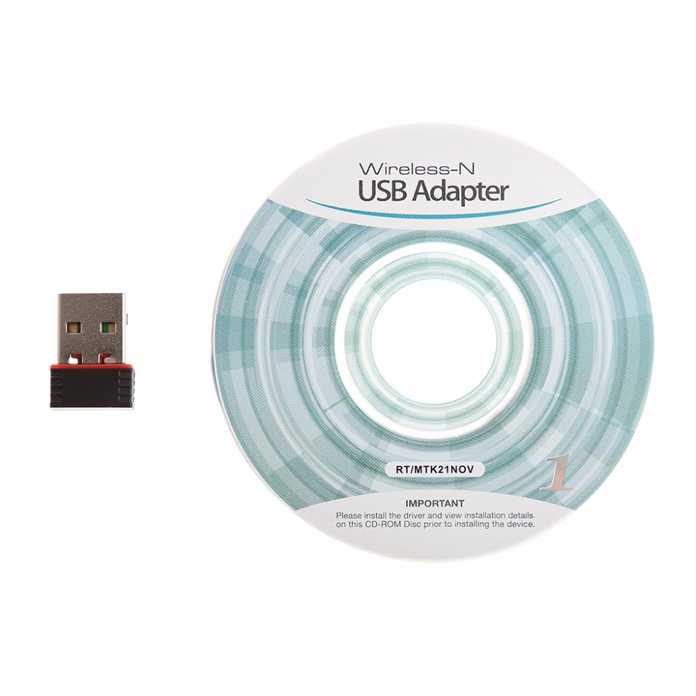 Mini 150Mbps USB2.0 WiFi Network Lan Card Wireless Adapter 802.11n/g/b Black