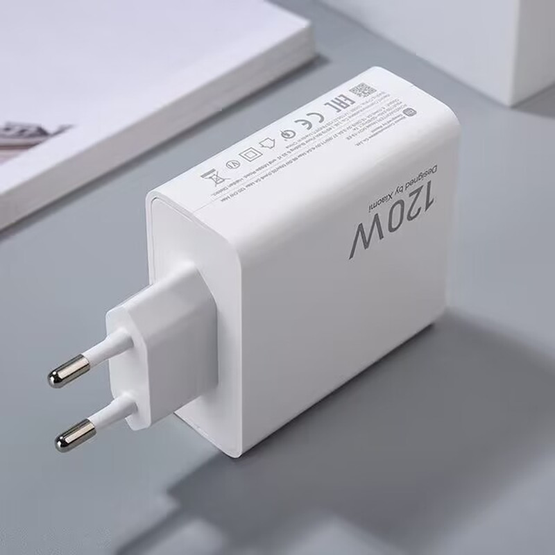 Xiaomi-cargador Original de 120W, Adaptador europeo de carga rápida 6A tipo C, Cable de datos para Xiaomi 14 13 Pro Redmi K70 Ultra Note 12 Pro + K60