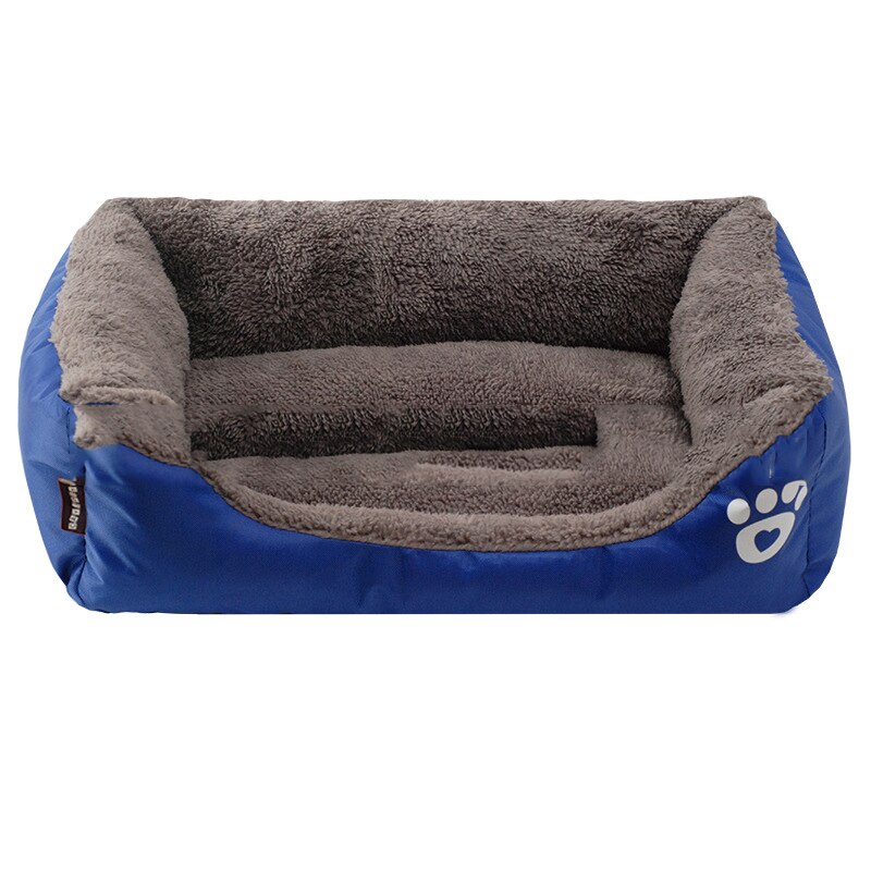 Hundeseng sofa hvalp kæledyr hund seng til små store mellemstore hunde kat tæppe hund senge måtter hus liggestol kæledyr seng kennel: L / Xl 80 cm x 65 cm x 17cm