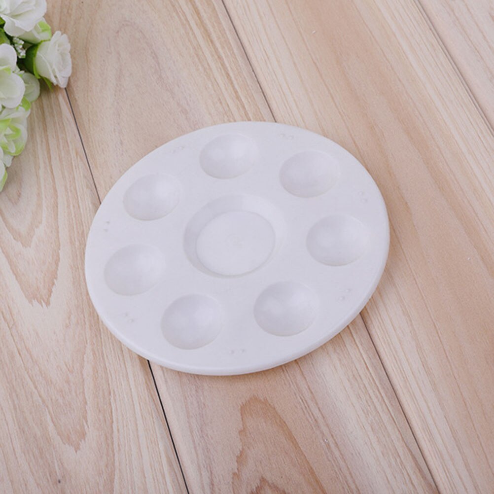 36 Pcs Paint Tray Palettes Plastic for DIY Craft Art Painting (White)