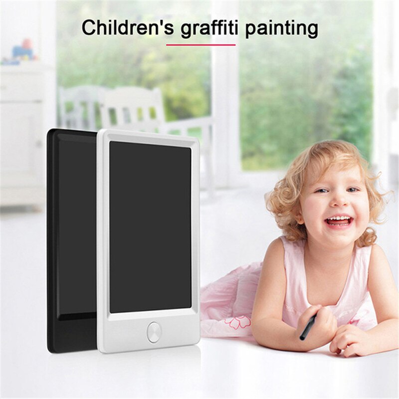 Bærbar mini 5 tommer lcd elektronisk skrivetablet notesblok digital tegnehåndskriftsblok børn graffiti værktøjer