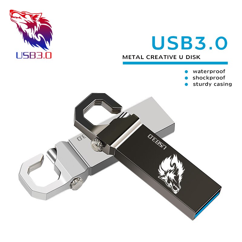 Real capaciteit metalen Pen Drive 3.0 metalen USB Flash Drive 128 GB 64 GB 32 GB high speed 16 GB 8 GB 4 GB geheugen Flash USB3.0 Stok