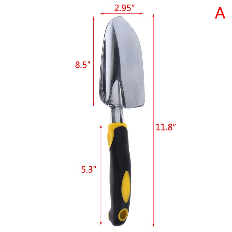 ! Garden Lawn Farmland Transplant Gardening Bonsai Tool Garden Tool Hand Trowel Weeder Tools With Ergonomic Handle: 1pcs  A