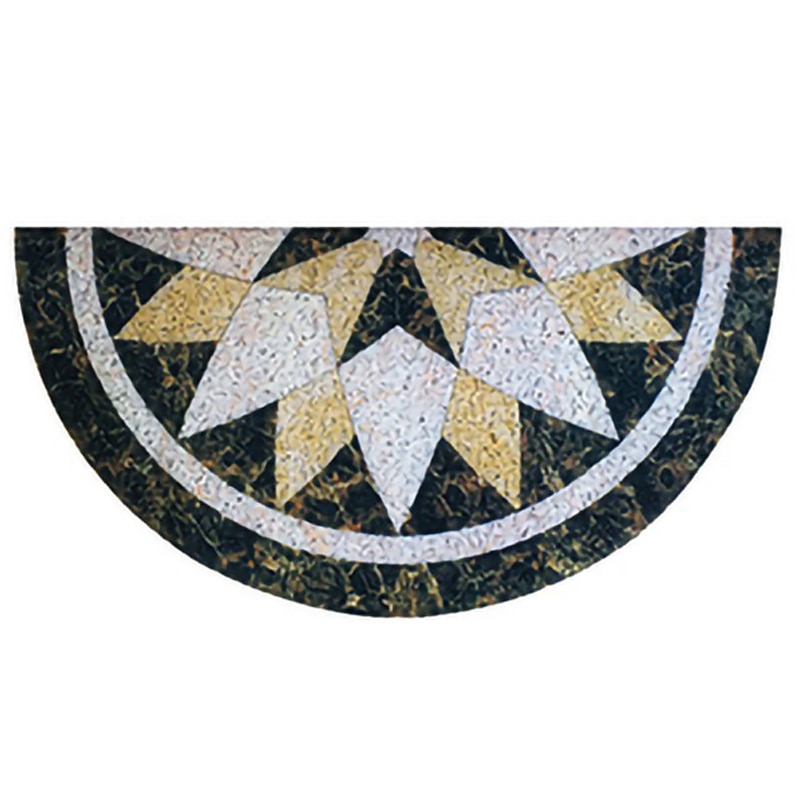 Patrón de mármol Anti-Slip felpudo alfombra de entrada Puerta de alfombras de piso absorbente tapete para la puerta del baño tapete de puerta de entrada 30X60cm: A