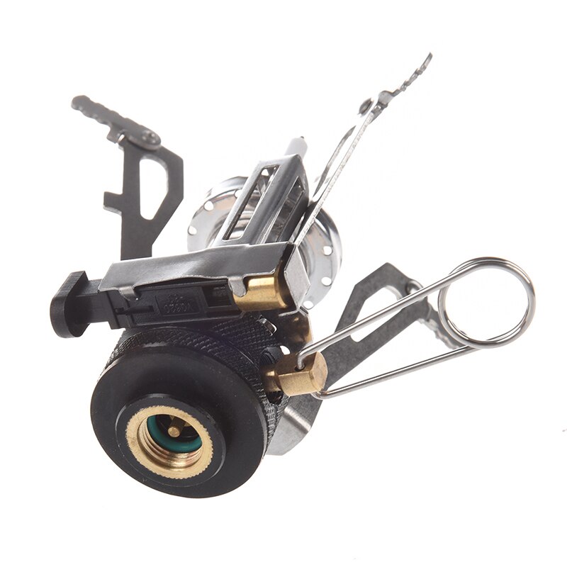 Ultralight Backpacking Canister Camp Stove Burner with Piezo Ignition 3.9oz