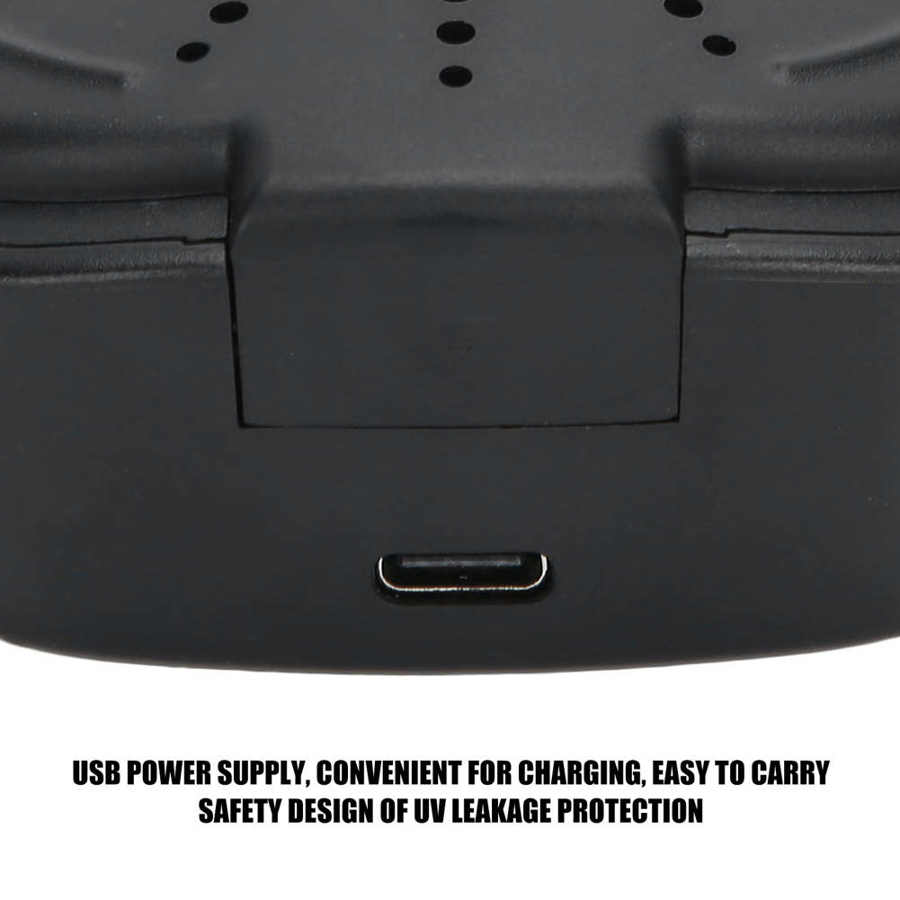 Mini Hoortoestellen Drogen Doos Elektrische Usb Uv Drogen Doos Hoofdtelefoon Ontvochtiger Vocht Proof Uv Droger Case Versterker Accessoire