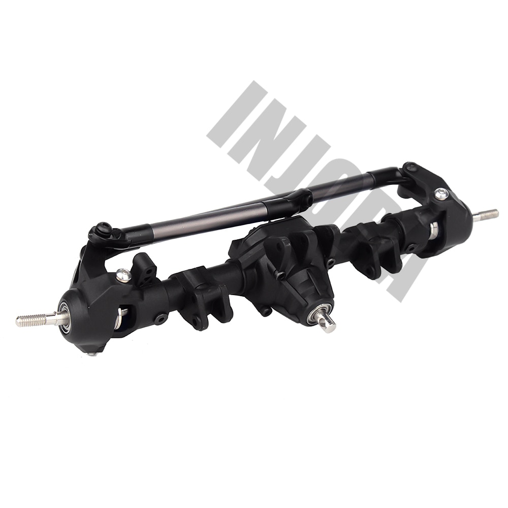 INJORA 1:10 RC orugas eje diferencial completo para Axial SCX10 II 90046 90047 RC Car Upgrade partes