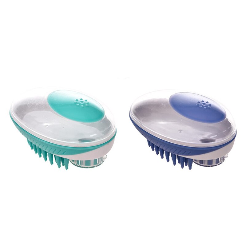 Hond Bad Borstel Kam Siliconen Pet Spa Shampoo Massage Borstel Douche Ontharing Kam Voor Honden Katten Pet Cleaning Grooming tool