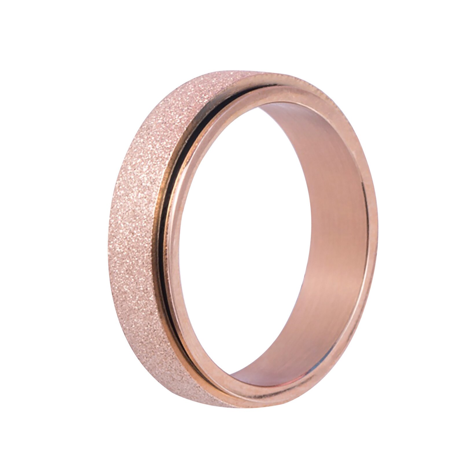 Angst Ring Voor Vrouwen Ring Band Multi-Gekleurde Ring Rvs Angst Release Ringen Vrouwen Mannen Anti Stress speelgoed Bruiloft: 8C