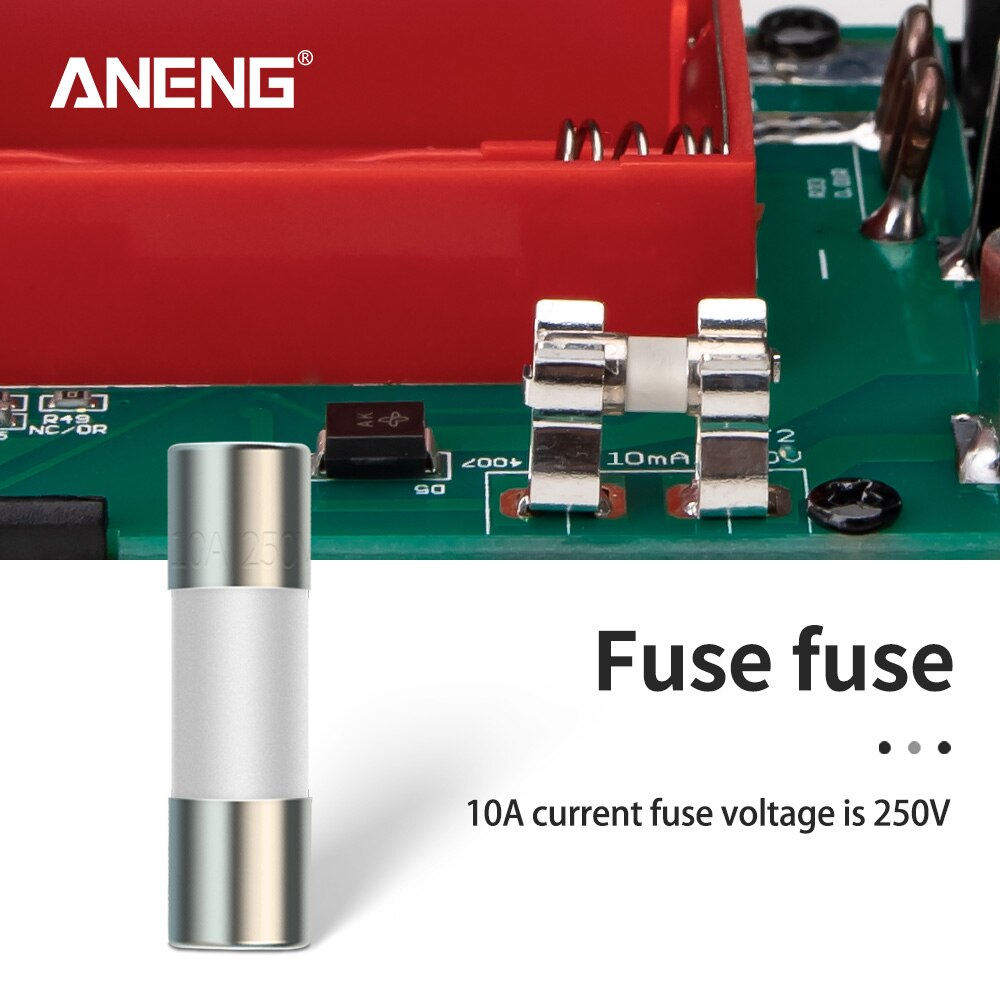 Ceramic Fuse For Multimeter Instrument 600mA 10A ceramic British plug fuse