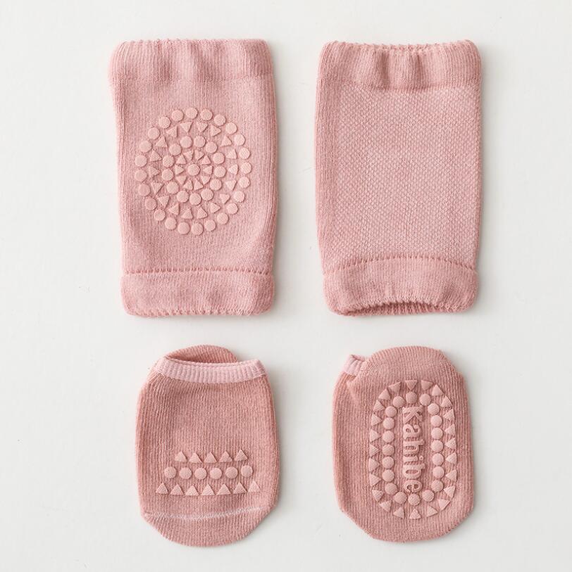 Chaussettes antidérapantes unisexes pour bébé, genouillère épaisse, semelle en caoutchouc éponge, pour enfants, garçons et filles, chauffe-jambes, 0-3T: D / 0 to 12m
