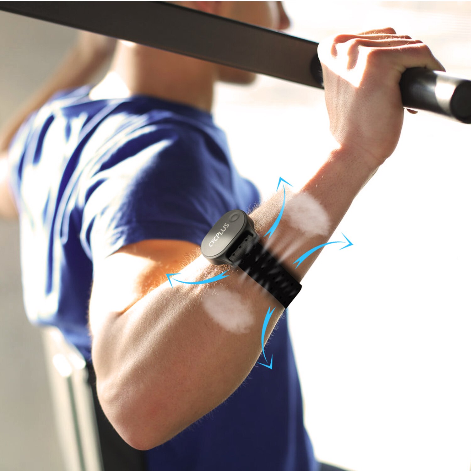 CYCPLUS-brazalete H1 para bicicleta, medidor de ritmo cardíaco, Bluetooth 4,0, ANT +, Monitor resistente al agua, accesorios