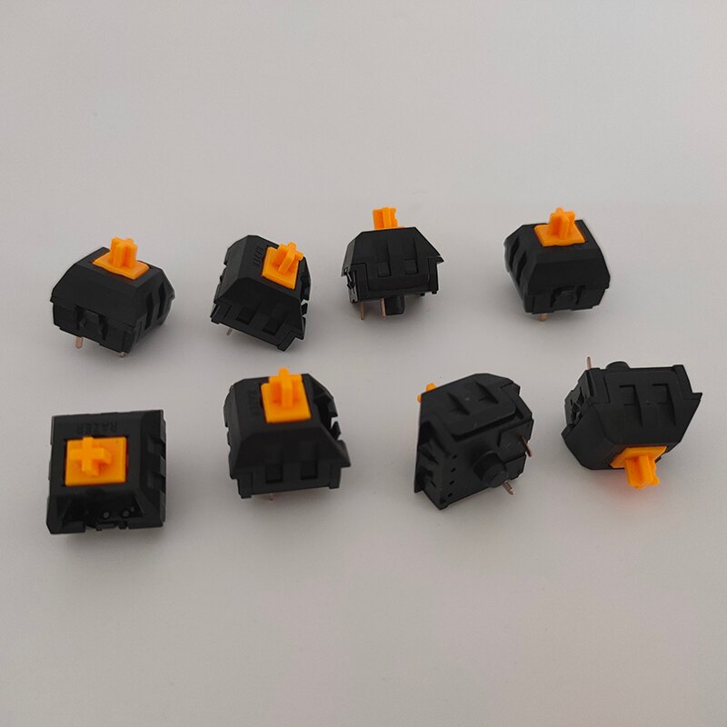 Mechanical Keyboard Accessories Axis Switch RGB Orange Razer Black Widow Chroma Game Compatible With Kaihua Cherry Cross Shaft