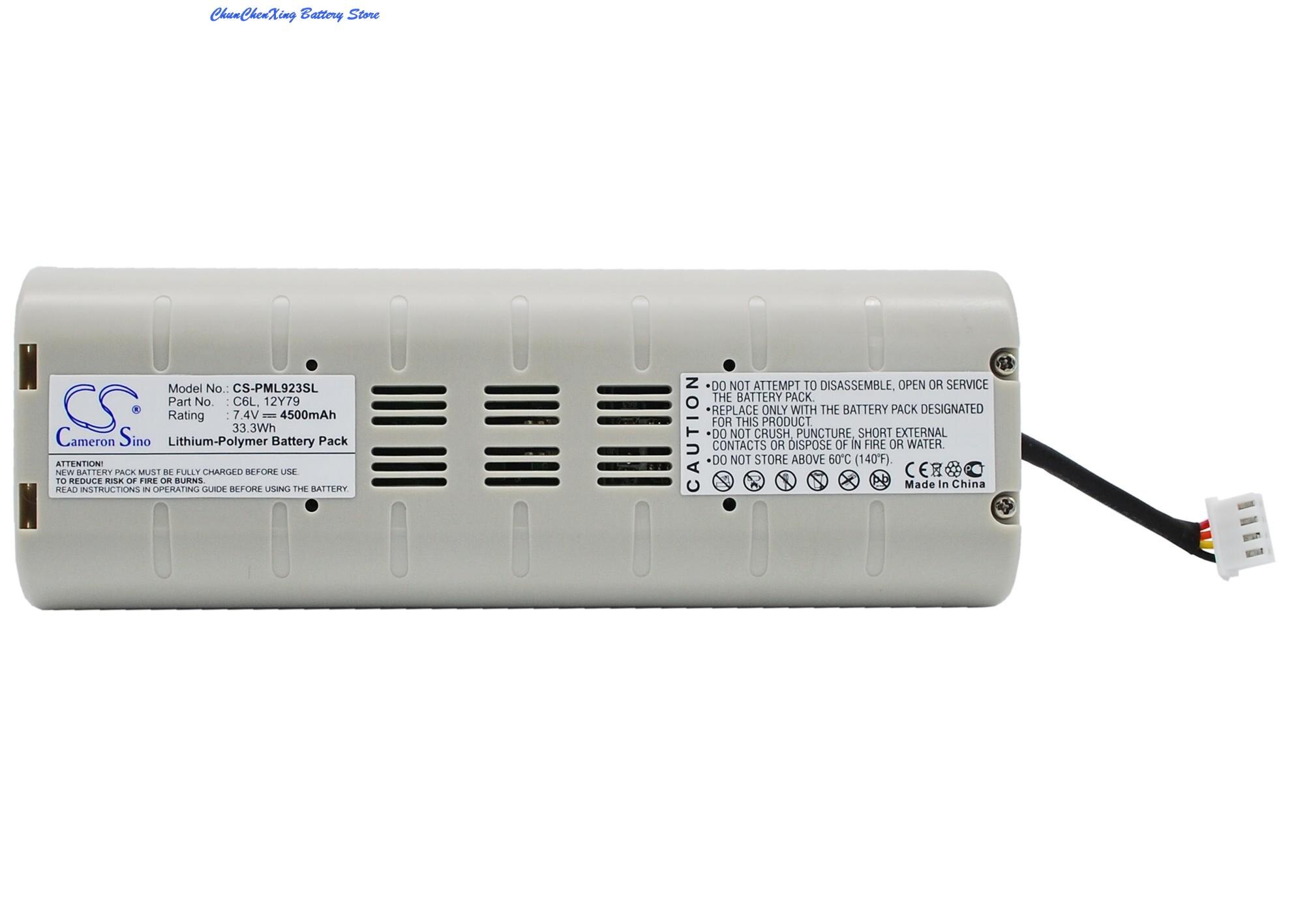 Batería de 4500mAh para dispositivos electrónicos, pila de 12V 79 para Pure ELAN DX40,ELAN RV40,Evoke 2XT,Evoke 3,Evoke-2XT,Oasis Mark 1, Oasis Mark 2, VL-60923