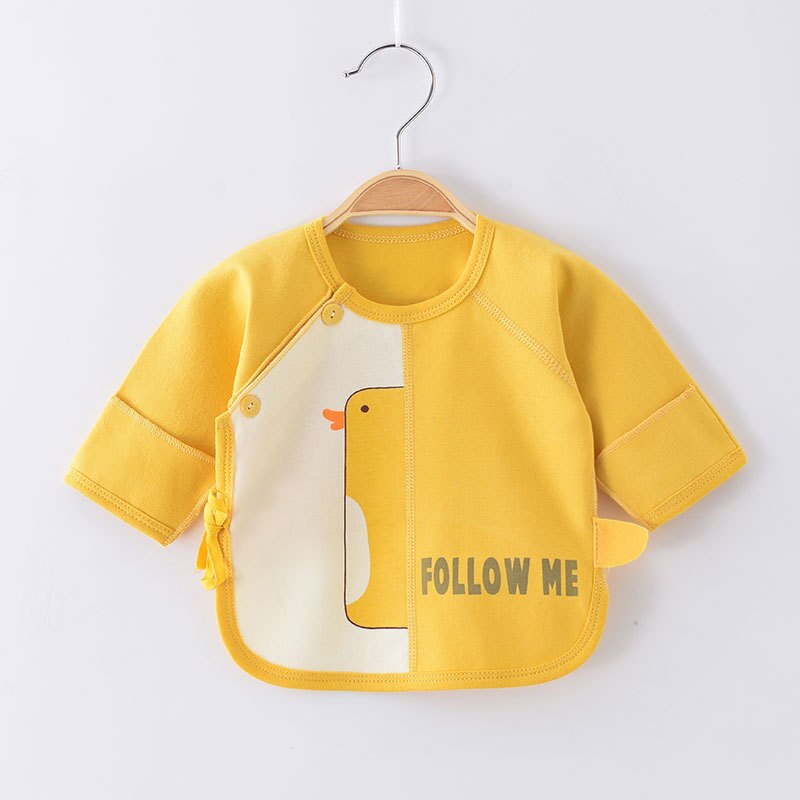 Pasgeboren Baby Kleding Baby Jongens Meisjes Ondergoed T Shirts Lange Mouwen 100% Katoenen Baby T-shirt Kleding Peuter Meisjes Ondergoed: 13