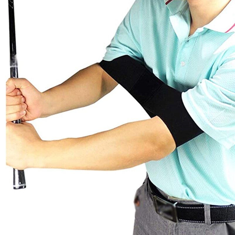 2Pcs Golf Swing Trainer Beginner Practicing Guide Gesture Alignment Training Aid Aids Correct Swing Trainer