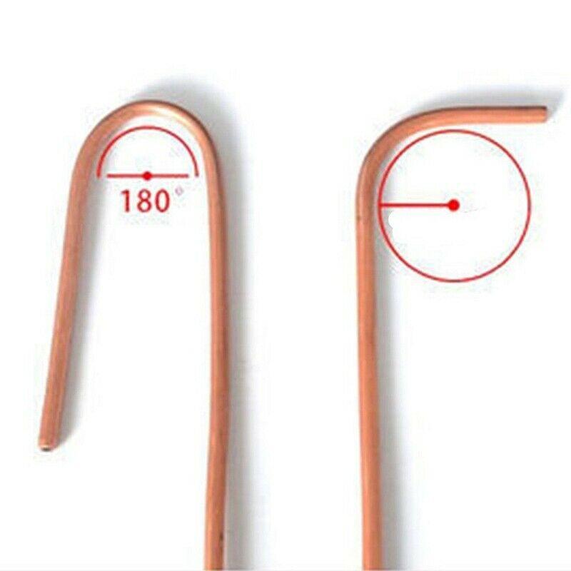 Tube Bender Tubing Bender 90/180 Degrees Heavy Duty Tubing Bender 3 In 1 Copper Bender for 1/4" 5/16" 3/8" Tubing Bending Tool