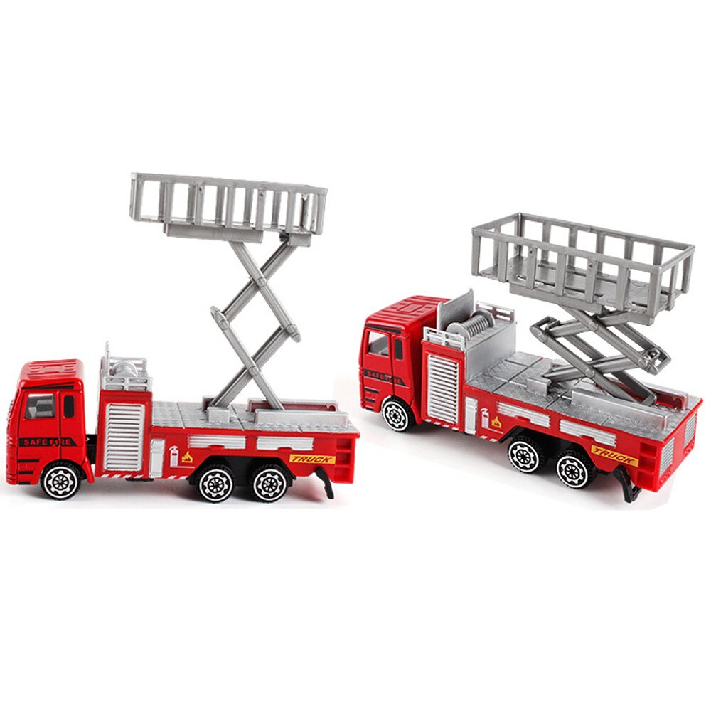 3style Engineering Toy Mining Car Truck Children's Birthday Fire Rescue Model Toys Christmas For Kids Child