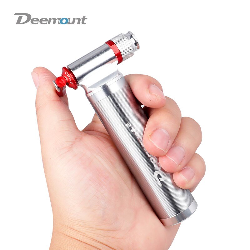 Deemount CO2 Cartridge Bicycle Air Pump Mini Portable Ball Cycling Mountain Bike Tire Inflator