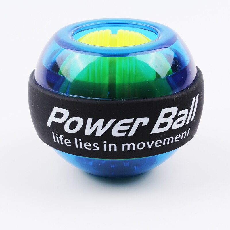 Syv clour ledet power bold håndled bold træner slappe af gyroskop powerball gyro arm træner forstærker fitness udstyr