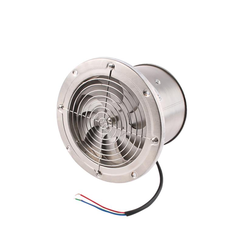 DMWD 4/6 Inch Kitchen Exhaust Fan Bathroom Wall Window Toilet Duct Booster Fans Ventilation Blower Exhauster Air Cleaning Vent: S / Mixed Color