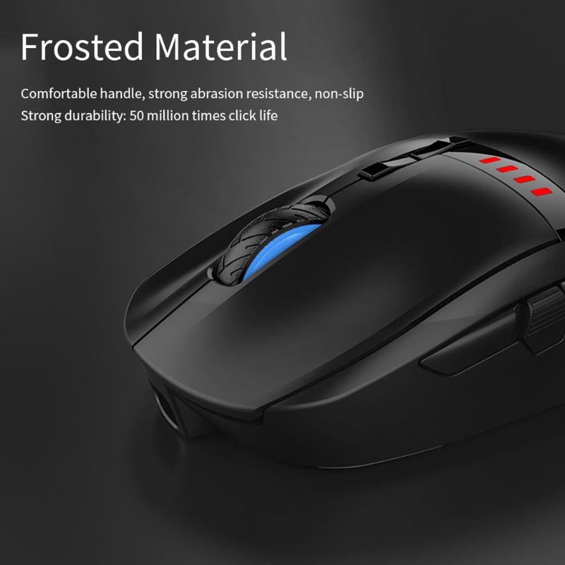 AJazz -Grade i305Pro RGB 2.4G Gaming Mouses Wireless Dual Mode Rechargeable 200-16000 DPI