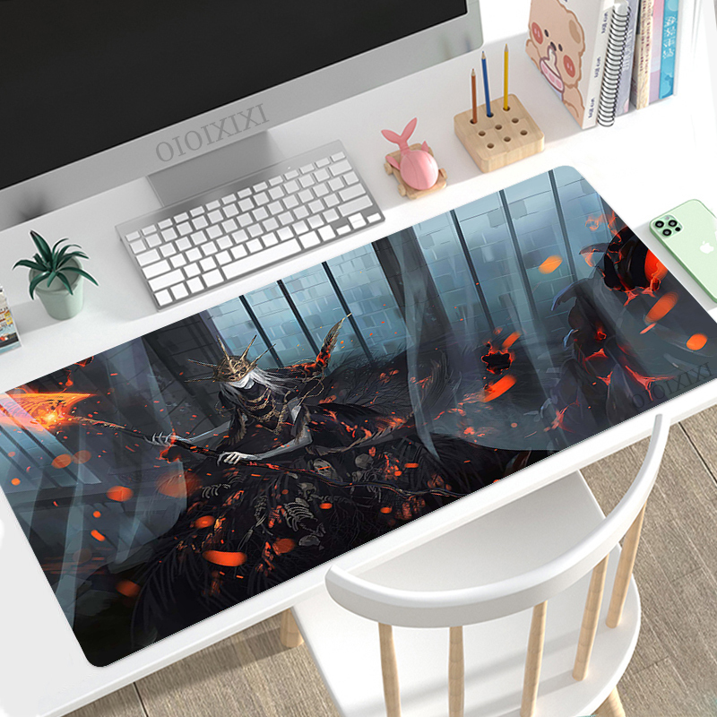 Dark Souls Mouse Pad Gamer XL Computer Custom HD Mousepad XXL Desk Mats Carpet Office Soft Mice Pad Desktop Mouse Pad: 30x24 cm / Dark Brown