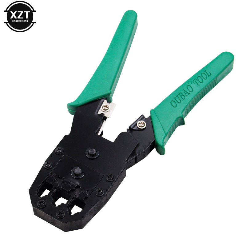 Portable Crimper Cable Cutter Wire Stripper Multifunctional Stripping Tools RJ45 RJ11 Cat5 Cat6 Wire Crimping Pliers Terminal