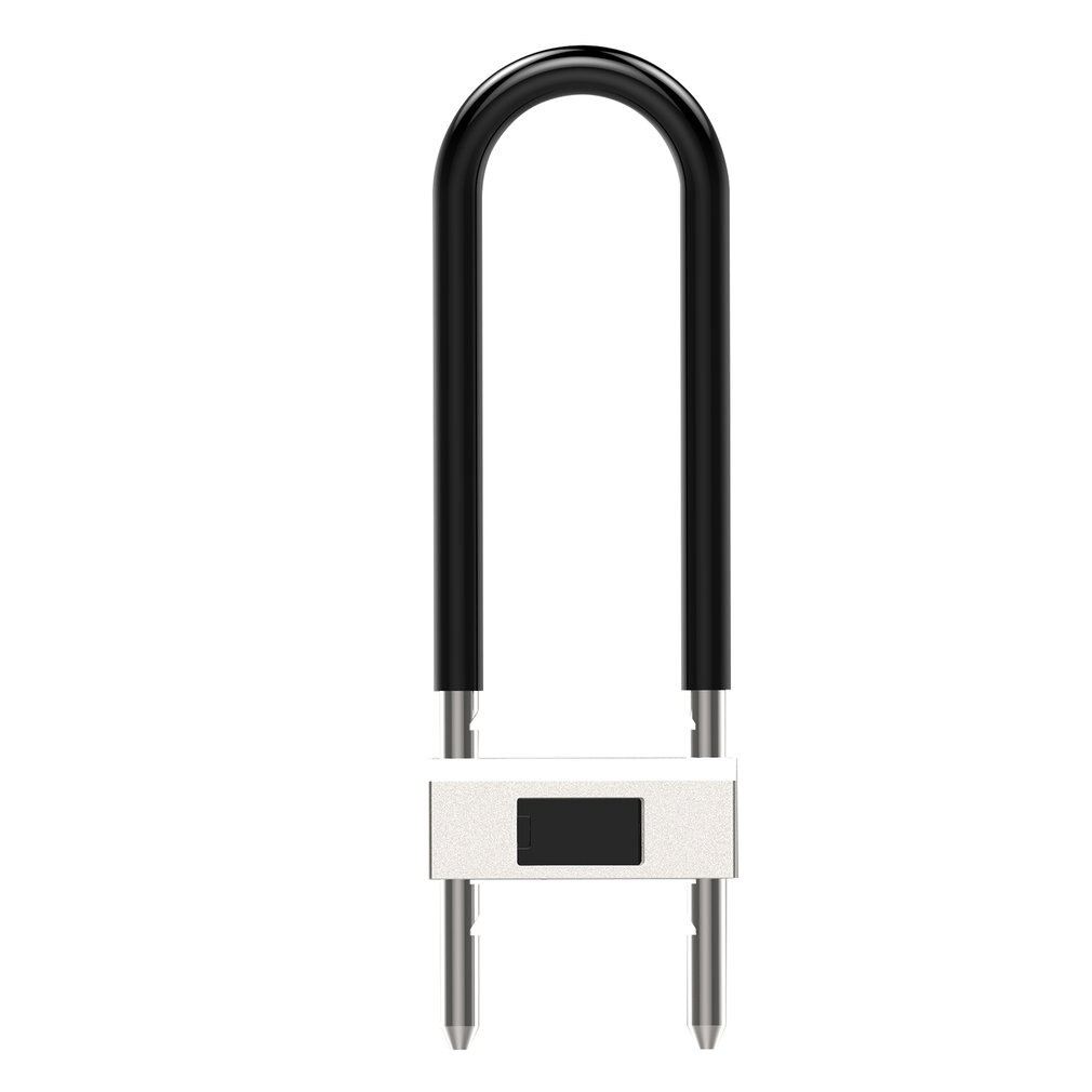 Newest Intelligent Fingerprint U Lock U-Shapedlocker Sliding Door Car Motorcycle Bike Padlock Window Password Waterproof: L4