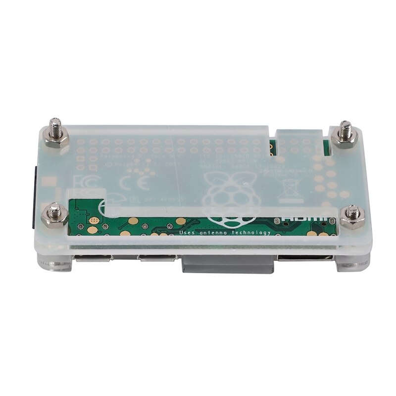 Suitable for Raspberry Pi Zero W Kit 5MP Camera RPI Zero W Case Heat Sink Power Adapter Adapter Kit Mini HDMI-EU Plug