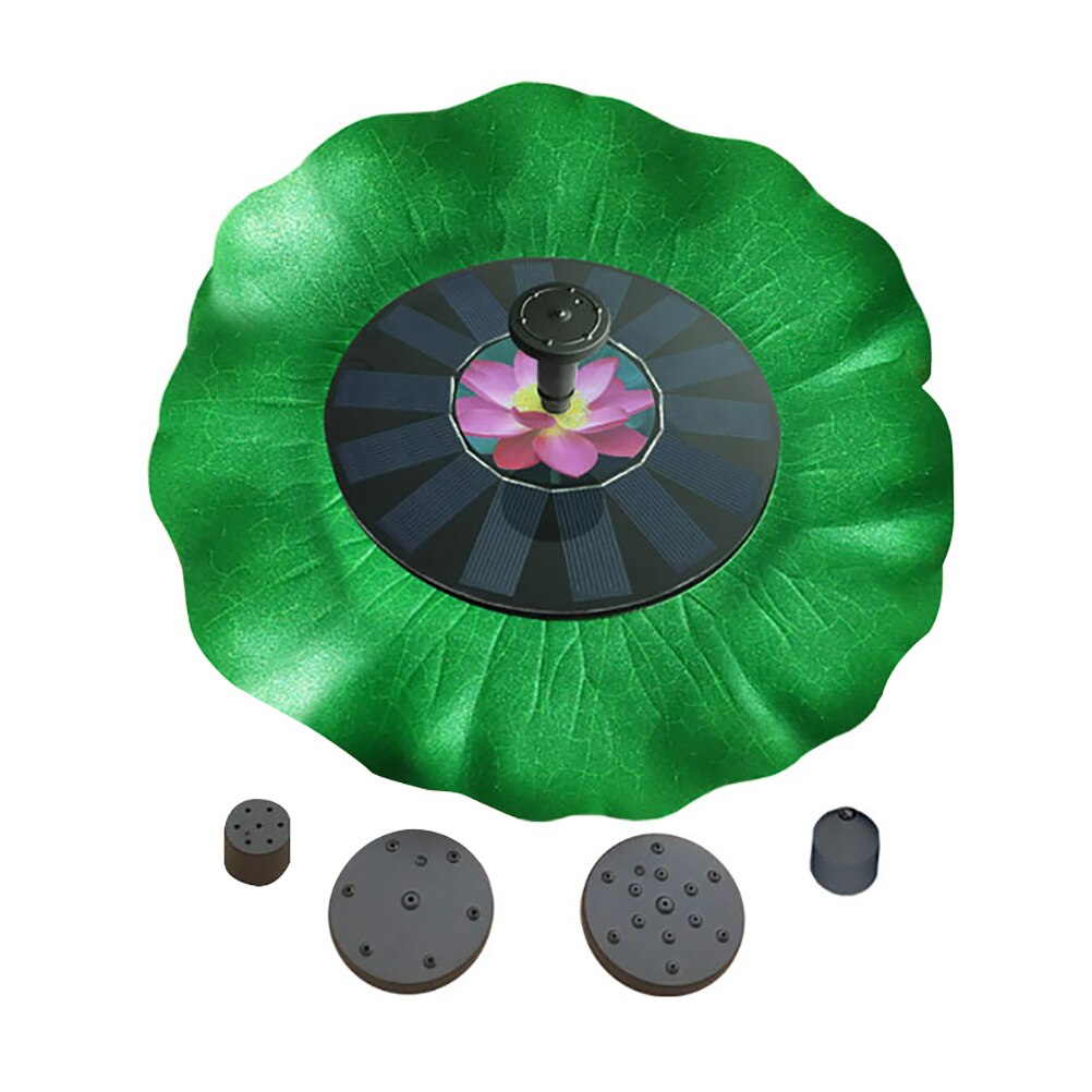 Solar Power Water Fountain Panel Floating Pump Solar Fountain Floating Solar Fountain Garden Water Fountain ForGarden Decoration: C