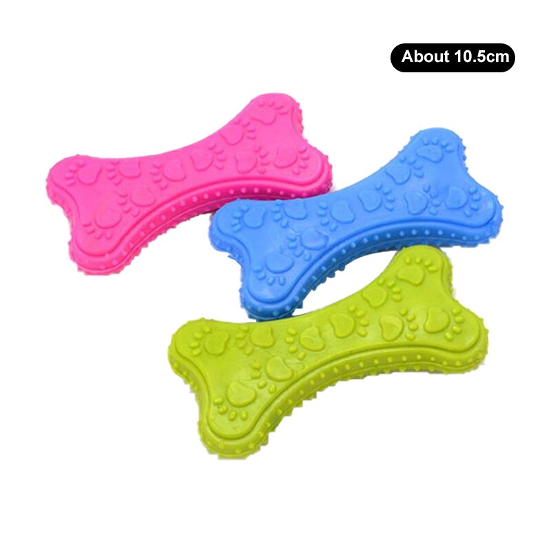 Durable Rubber Dog Toys Bite Resistant Dog Chew Toy Chihuahua Teddy Bulldog Puppy Pet Toys For Small Dogs Cleaning Teeth Toy: Cookie