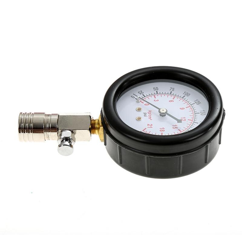 8 PCS /set Gasoline Engine Compression Tester Auto Gas Engine Cylinder Automobile Pressure Gauge Tester Car Repair Tool