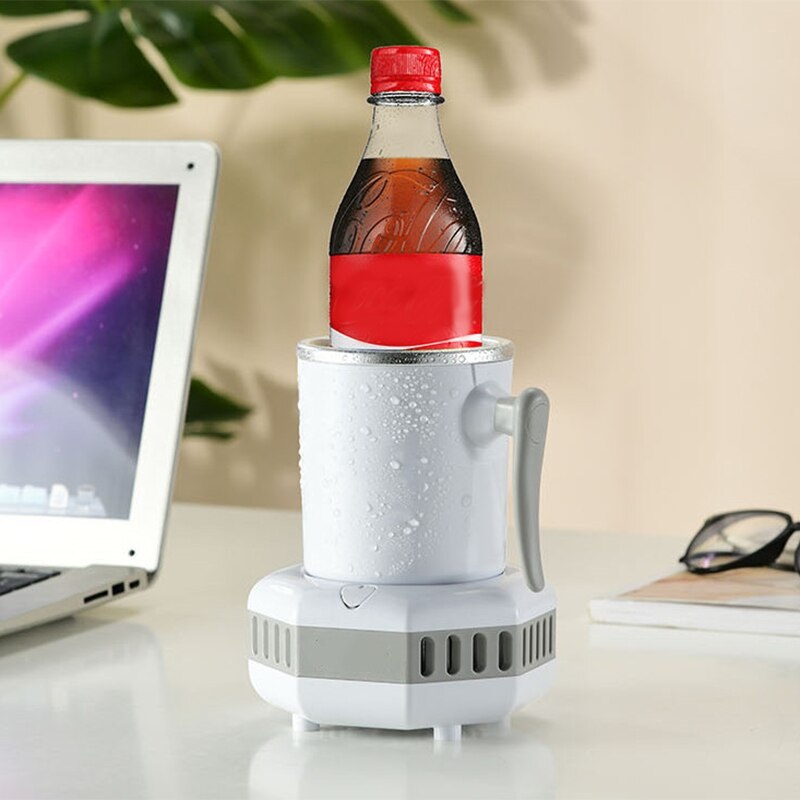 Quick Cooling Cup Beer Beverage US PLUG Summer Drink Beer Water Cooler Mini Refrigeration for Office Home
