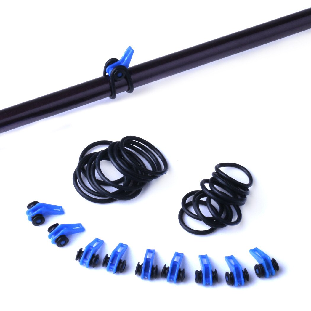 Plastic Fishing Hook Keeper Fishing Lures Bait Safety Holder for Fishing Rod Pole Fishing Tackle Tools Fishing Accessories