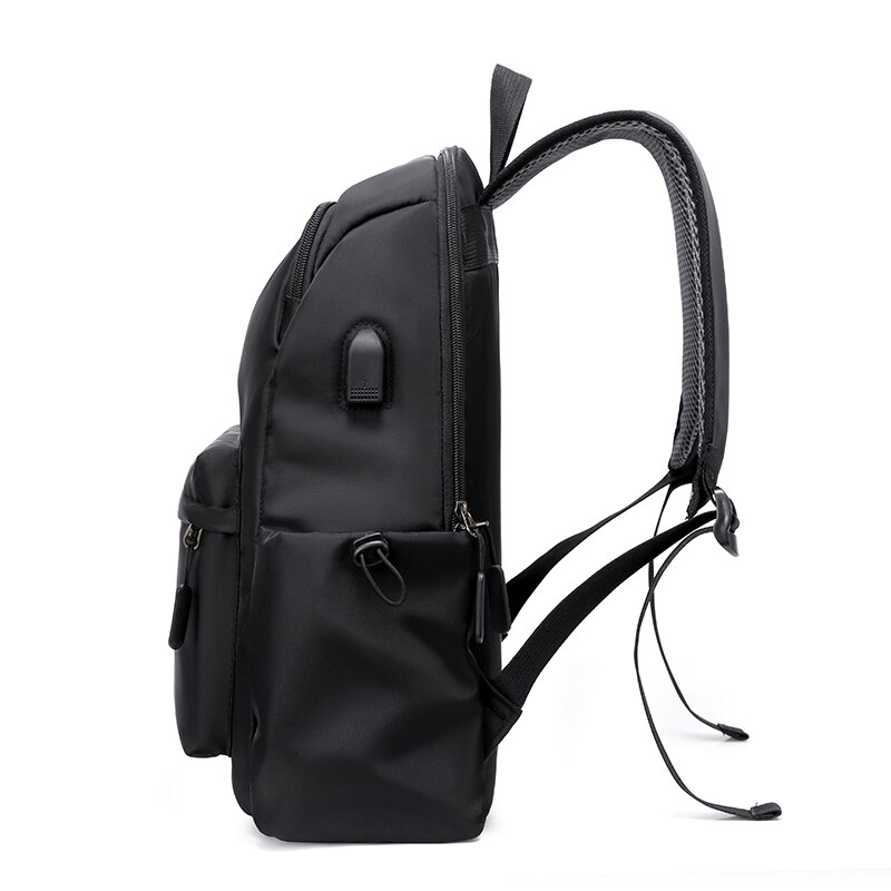 Mochila masculina 2020, mochila para laptop 15.6 Polegada, para adolescentes, com carregamento