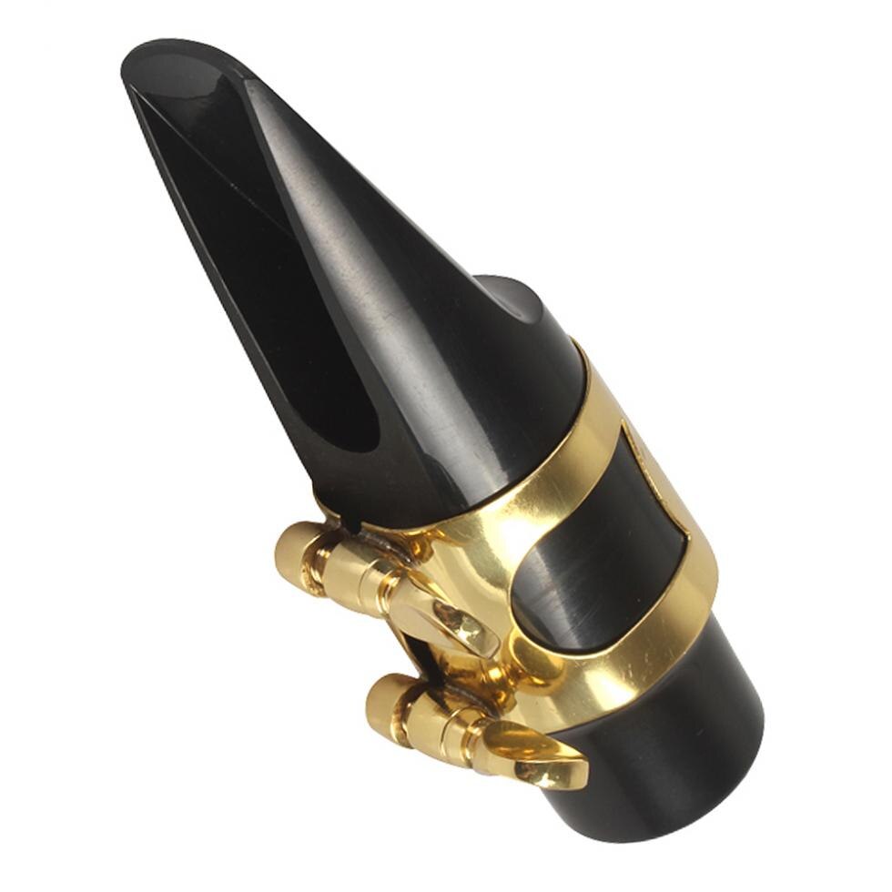 Draagbare Alto-Saxofoon Mondstuk Met Mondstuk Cap & Mondstuk Clip & Mondstuk Riet