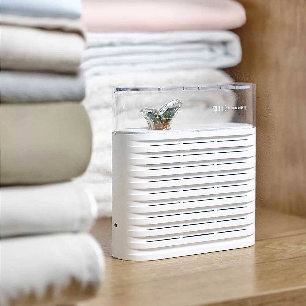 XIAOMI SOTHING-deshumidificador de aire portátil para plantas, secador de aire de reutilización recargable, absorbente de humedad, 150ml