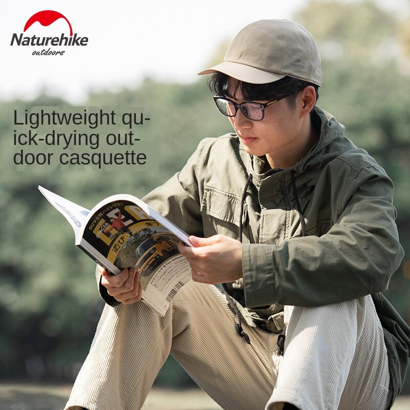 Naturehike lätt snabbtorkande utomhus peaked cap urban casual baseballkeps solhatt  nh20 fs 018