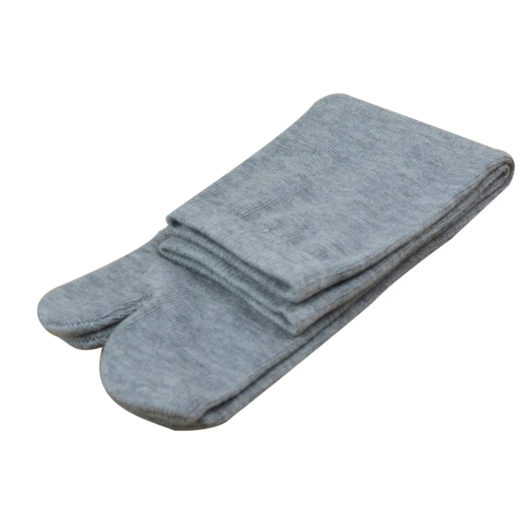 1/3Pairs Japanese Style Tabi Toe Socks Cotton Men Women Bamboo Fiber Deodorant Breathable Separate Kimono Flip FlopTwo Fingers: Black Blue